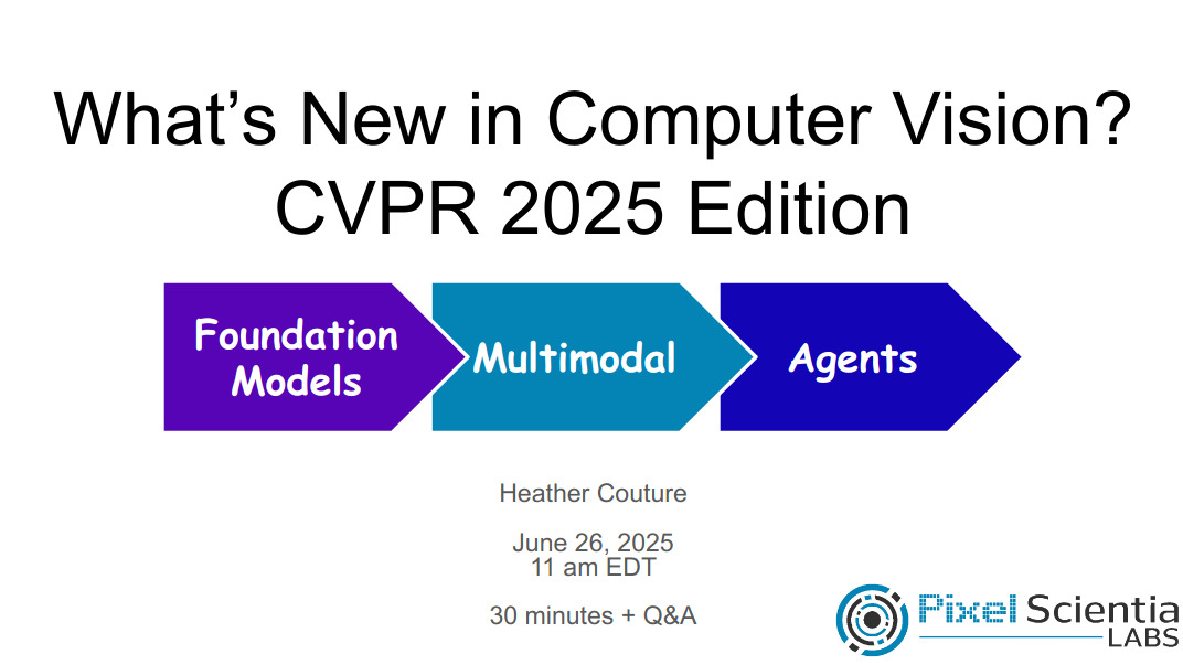 What's New in Computer Vision? CVPR 2025 Edition